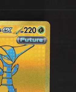 Iron Leaves ex 176/131 Prismatic Evolutions Full Art Ultra Rare Pokemon Card NM - Image 4