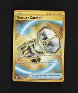Counter Catcher 264/182 Paradox Rift Gold Secret Rare Holo Pokemon Card NM - Image 1