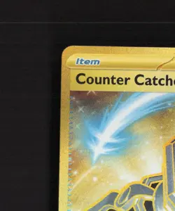 Counter Catcher 264/182 Paradox Rift Gold Secret Rare Holo Pokemon Card NM - Image 3