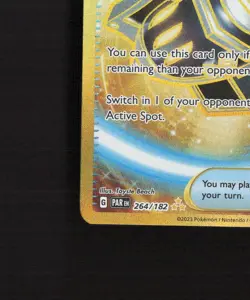 Counter Catcher 264/182 Paradox Rift Gold Secret Rare Holo Pokemon Card NM - Image 5