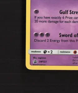 Dawn Wings Necrozma SM123 Sun & Moon Black Star Promo Holo Pokemon Card LP - Image 5