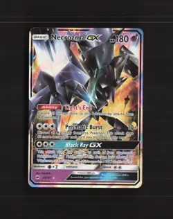 Necrozma GX 63/147 Burning Shadows Ultra Rare Holo Pokemon Card LP - Image 1