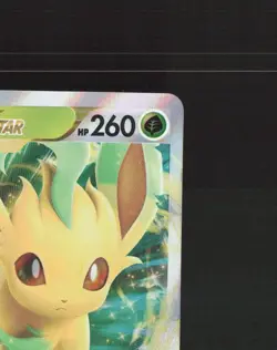 Leafeon VSTAR 014/159 Crown Zenith Ultra Rare Holo Pokemon Card NM - Image 4