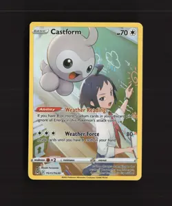 Castform TG11/TG30 Lost Origin Full Art Ultra Rare Holo Pokemon Card NM - Image 1