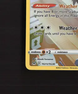 Castform TG11/TG30 Lost Origin Full Art Ultra Rare Holo Pokemon Card NM - Image 5