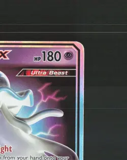 Nihilego GX 49/111 Crimson Invasion Ultra Rare Holo Pokemon Card NM - Image 4