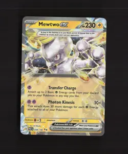 Mewtwo ex 058/182 Paradox Rift Ultra Rare Holo Pokemon Card NM - Image 1