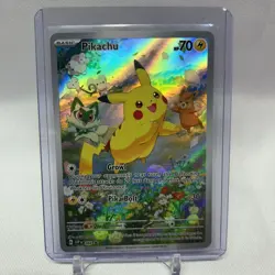 Pikachu Promo SV: Scarlet & Violet Promo Cards 088 NM Black Star - Image 1