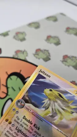 Jolteon 6/100 EX Sandstorm Reverse Holo Rare Pokemon Card TCG 2003 Near Mint NM - Image 4