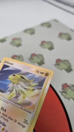 Jolteon 6/100 EX Sandstorm Reverse Holo Rare Pokemon Card TCG 2003 Near Mint NM - Image 5