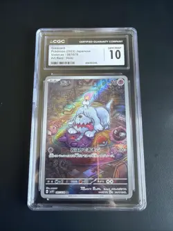 CGC 10 Greavard 087/078 SV1v AR Violet ex Pokemon Card Japanese - Image 1