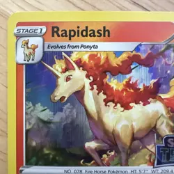 Rapidash - (Prerelease) SWSH270 SWSH: Sword & Shield Promo Cards Holo - Image 3