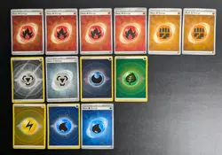 Pokemon TCG: Lot of 13 HOLO Energy Cards - Various Sets - LP - MP - Image 1