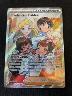 POKEMON CARD STUDENTI DI PALDEA 230/091 FULL ART DESTINO A PALDEA ITA NEAR MINT - Image 1