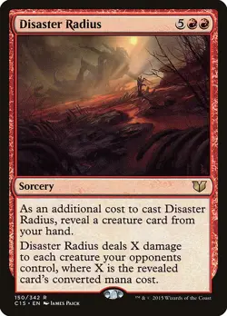 Disaster Radius - Commander 2015 | MTG Card - Image 1