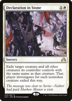 Declaration in Stone - Shadows over Innistrad | MTG Card - Image 1