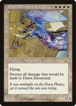 Dawn Elemental - Scourge | MTG Card - Image 1