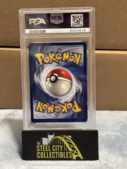 1999 POKEMON FOSSIL #3 DITTO-HOLO PSA 6 - Image 2