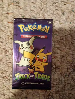 Pack Pokemon TCG Trick or Trade Booster Packs 2023 Halloween 820650852572 - Image 1