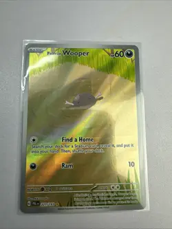Paldean Wooper - 221/193 Illustration Rare Pokemon TCG SV02: Paldea Evolved LP - Image 1