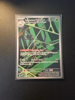 Pokemon TCG Team Rockets Spidops 187/182 Illustration Rare Destined Rivals - Image 1