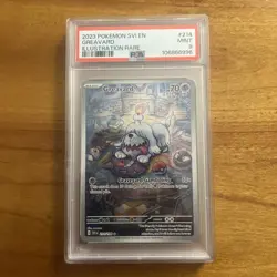 Greavard 214/198 SV01 PSA 9 MINT - Pokemon TCG Scarlet & Violet Base Set English - Image 1