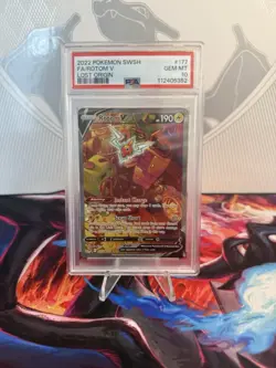 Pokemon Rotom V 177/196 Swsh11: Lost Origin Ultra Rare Full Art Holo PSA 10 - Image 1