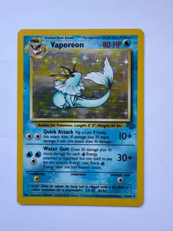 Vaporeon 12/64 Jungle - Holo Rare - Pokemon - Image 1