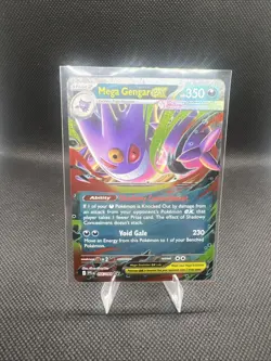 Mega Gengar EX Pokemon Phantasmal Flames 056/094 Double Rare Holo NM - Image 1