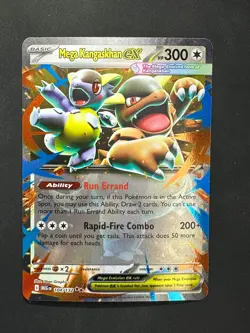 MEGA KANGASKHAN EX 104/132 DOUBLE RARE MEGA EVOLUTION POKEMON NM - Image 1