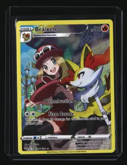 Pokemon BRAIXEN TG01/TG30 Trainer Gallery ( Silver Tempest) NM/Near Mint - Image 1