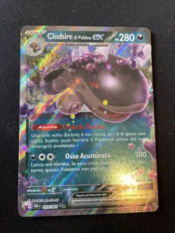 POKEMON CARD CLODSIRE DI PALDEA EX 059/091 DESTINO A PALDEA ITA NEAR MINT - Image 1