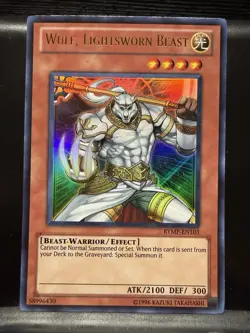 YuGiOh! Wulf, Lightsworn Beast - RYMP-EN103 - Ultra Rare - Unlimited - NM/M - Image 1