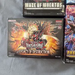 Yugioh Bundle Legacy of Destruction,Maze of Muertos,Phantom revenge,Justice Hunt - Image 2