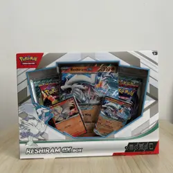 Pokemon Trading Card Game (TCG): Reshiram Ex Box in hand ready to ship - Image 1