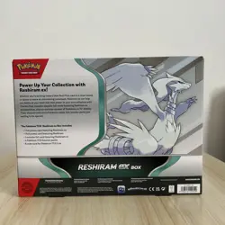 Pokemon Trading Card Game (TCG): Reshiram Ex Box in hand ready to ship - Image 2