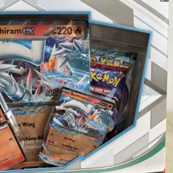 Pokemon Trading Card Game (TCG): Reshiram Ex Box in hand ready to ship - Image 3