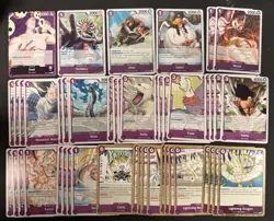 One Piece TCG OP15 Enel Build Deck x52 English - Image 1