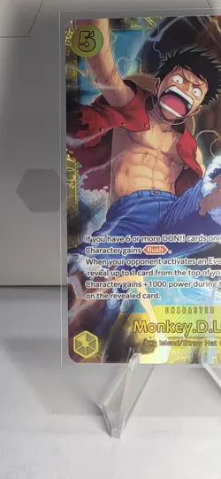 Monkey D Luffy OP15 SEC 119 Adventure On Kami’s Island ENGLISH Bell Luffy - Image 3
