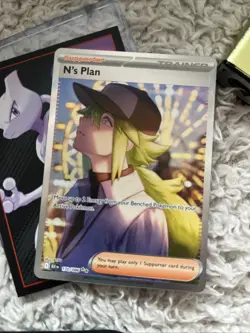 N's Plan 170/086 Sv: Black Bolt Special Illustration Rare Holo - Image 4