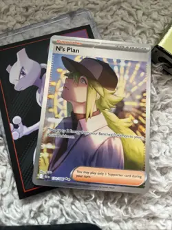 N's Plan 170/086 Sv: Black Bolt Special Illustration Rare Holo - Image 5