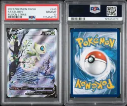 Pokemon Celebi V Fusion Strike Full Alt Art #245 PSA 10 Gem Mint - Image 3