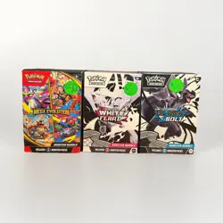 Pokemon Booster Bundle Mega Evolution, White Flare, Black Bolt Trading Cards - Image 1