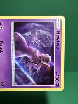 Mewtwo 12/18 - 2019 Detective Pikachu Holo Rare - Pokemon Card - Image 4