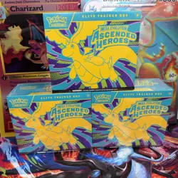 3x Ascended Heroes Pokemon Card Elite Trainer Box Factory Sealed ETB - Image 1