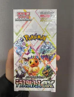 Pokemon TCG Card Terastal Festival Pokemon Japanese W/Shrink Booster Box Sv8a - Image 1