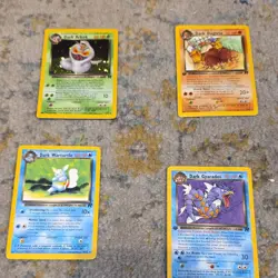 Pokemon Team Rocket Rare Dark Pokemon Card Lot - 11 Cards - Image 2
