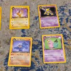 Pokemon Team Rocket Rare Dark Pokemon Card Lot - 11 Cards - Image 3