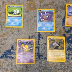 Pokemon Team Rocket Rare Dark Pokemon Card Lot - 11 Cards - Image 4