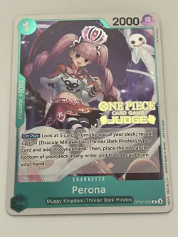 Perona (Judge Pack Vol. 5) OP09-034 One Piece Promotion Cards Foil - Image 1